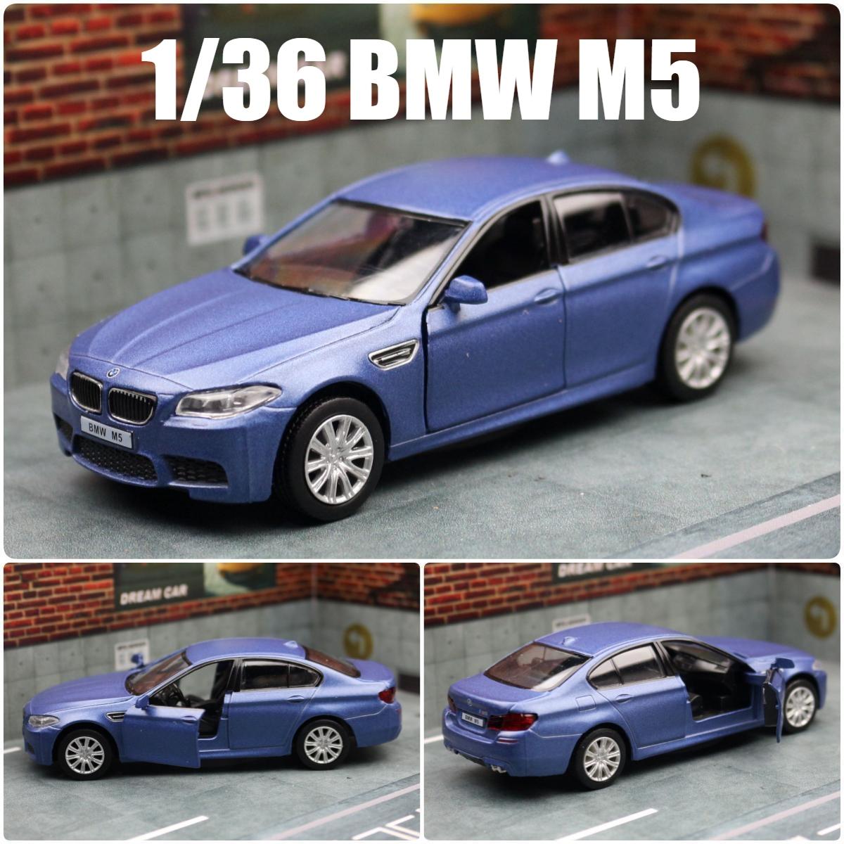 

1/36 BMW M5 Sedan игрушечная модель автомобиля для детей RMZ City литой сплав металла миниатюрный инерционный коллекционный подарок для мальчиков