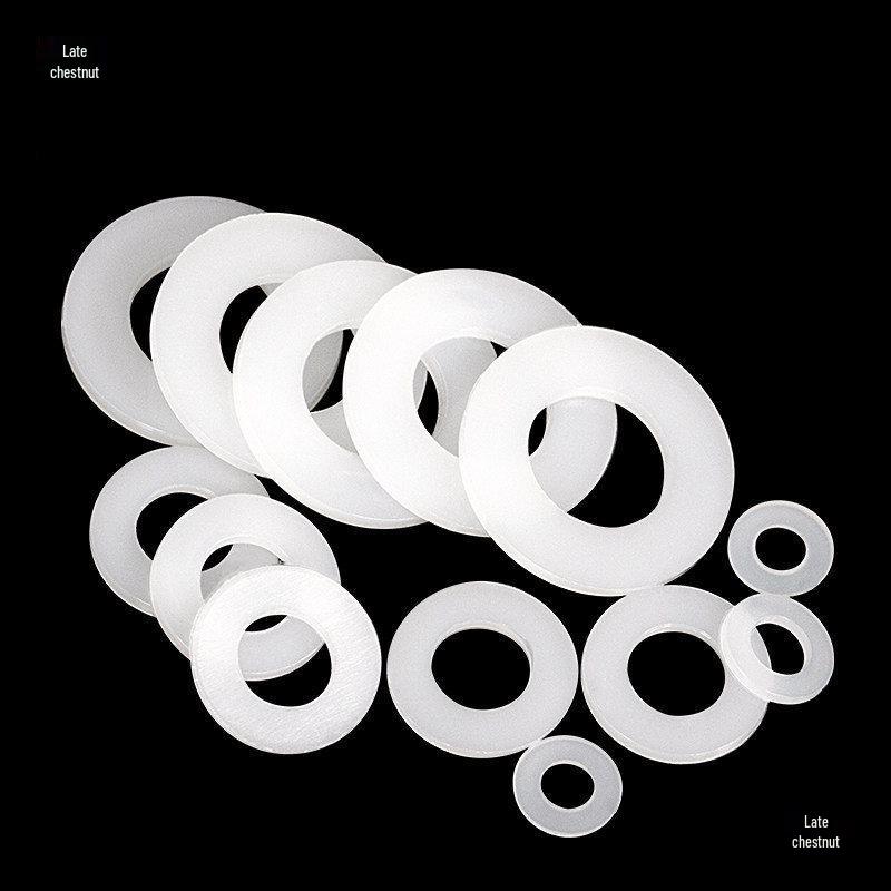 Nylon Insulating Flat Washers: M5-M24 Sizes