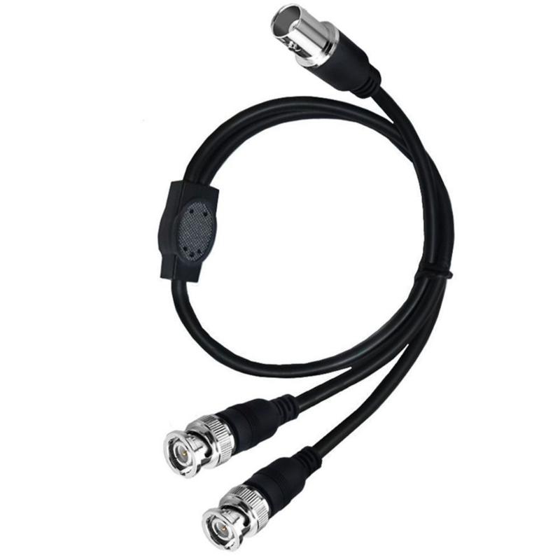 Koaxialkabel BNC Stecker auf Buchse/Buchse auf Buchse BNC 1 auf 2 Verbinderkabel Splitterkabel