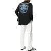 Off-White FW20 3D Letter Pattern Print Long Sleeve T-Shirt Men Tops Black OMAB032R201850031088