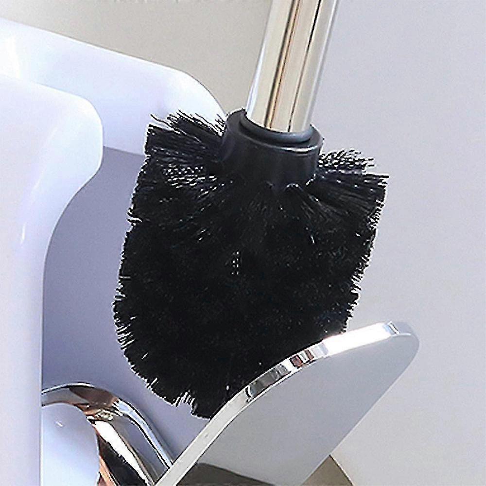 Toilet Bowl Brush Holder For Bathroom Wall Mounted Glass /stainless