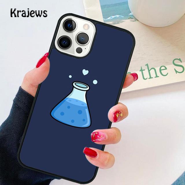 Biology and Chemistry Soft Phone Case For iPhone 17 Air 16 15 14 Max Plus 11 12 13 Pro Max Phone Cover Coque Fundas