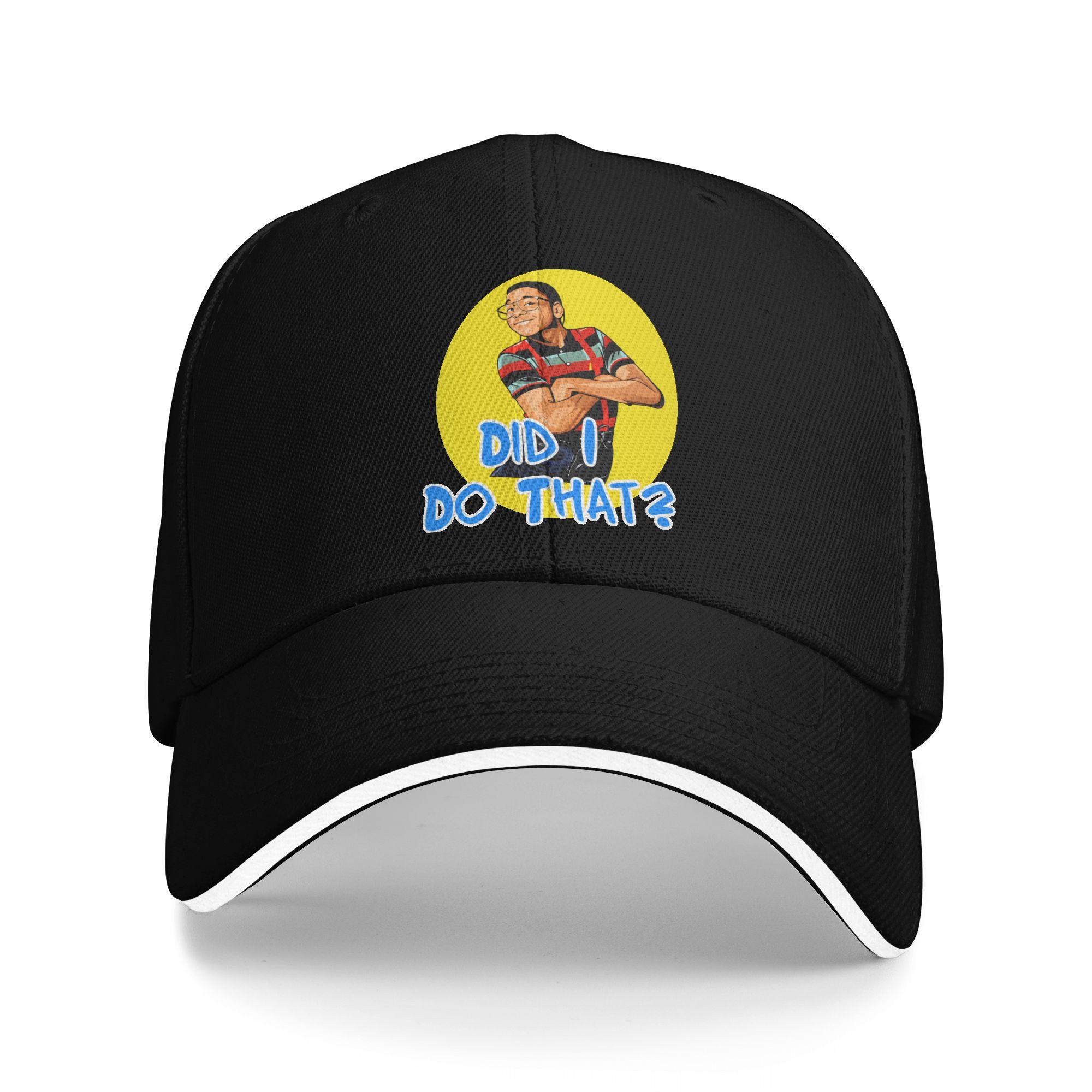 Steve Urkel Family Matters Did I Do That Casual Baseball Cap Trucker Hat Snapback Cap Unisex Women Trendy Baseball Caps One Size