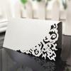 10pcs Laser Cut Wedding Table Place Cards Blank Seating Number Card Tent Cards  Wedding Anniversary