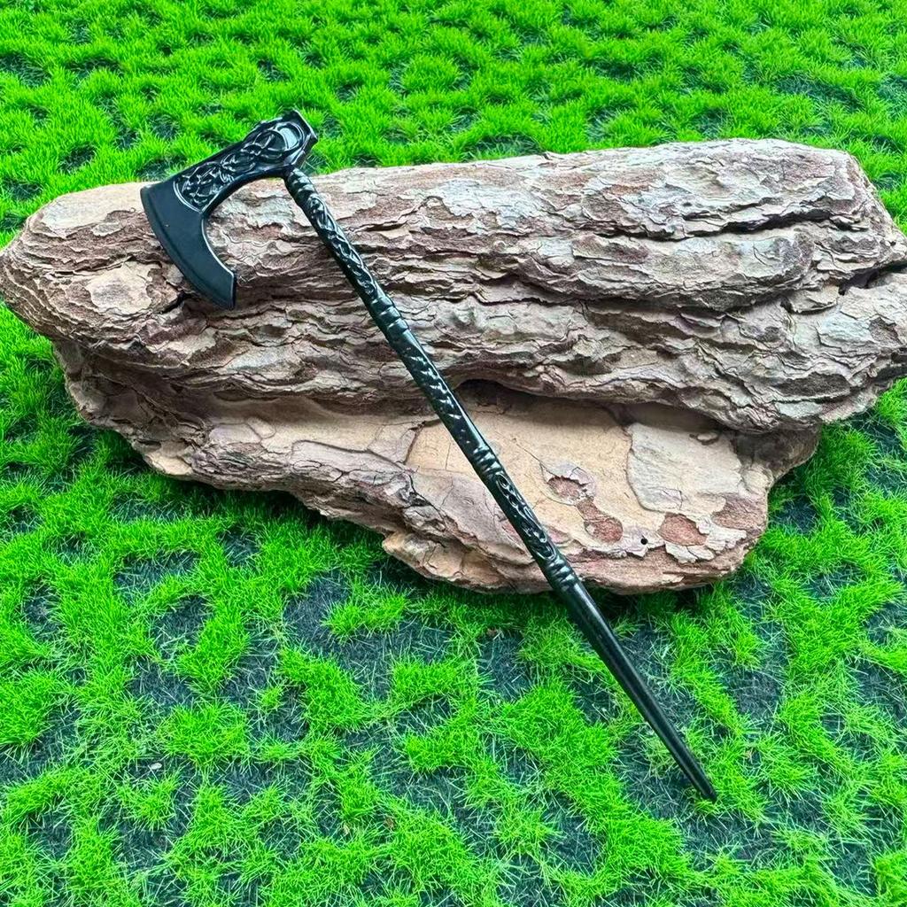 Horquilla Vikinga Nudo Celta Hacha de Batalla: Accesorio de Moda de Estilo Noruego Audaz