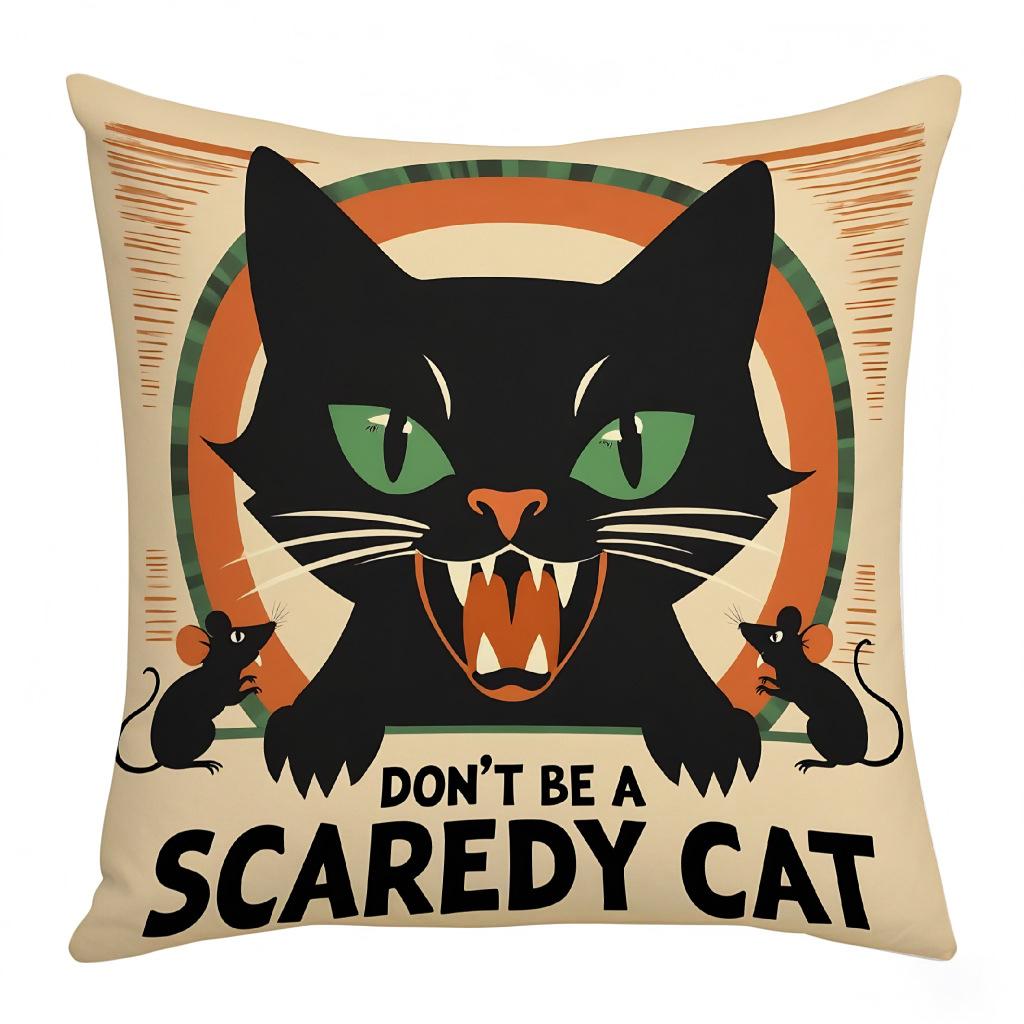 

Горячий Хэллоуин Креативное украшение дома Подушка Наволочка Диван Гостиная Коридор Украшение Подушка для спины Чехол 45 * 45 (excluding core)