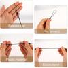 20 PCS Elastic Lanyard Tether for Stylus, Retractable Pen Leash with Plastic String, Anti-Lose Pen Lanyard String for Touchscreen Drawing Pens