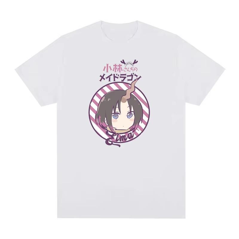 Miss Kobayashi Dragon Maid Kawaii Maidservant Tohru Funny Anime T Shirt Unisex Wounisex Cotton Casual T Shirts Short Sleeve Summer