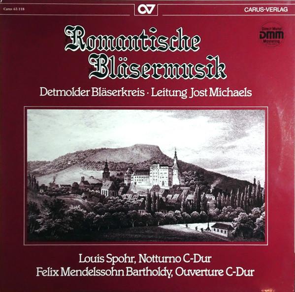 

LP Record DETMOLDER BLSER Romantische Blsermusik 63118 CarusVerlag 1981 Germany Classical Used