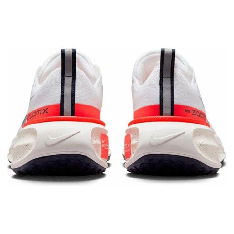 Nike ZoomX Invincible Run Flyknit 3 White Bright Crimson Ανδρικά αθλητικά παπούτσια Obsidian Sail Oatmeal DR2615-101
