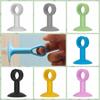 3cps Silicone Door Stoppers Anti-Collision Door Handle Cover Crash Pad Door Handle Bumper  Home