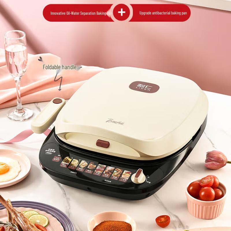 Liven LR-J3425 Double-Sided Electric Griddle CN plug (adapter included)
