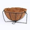 Half Round Plant Pot Iron Succulent Plant Flowerpot Plant Hanging Basket  Garden Decoration