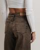 Wide Leg Jeans It's Basic 3942 40 Brown