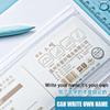 4pcs/set Aihao Lb00494 Rilakkuma Ruler Set Plastic Geometry Maths Square Drawing Compass Stationery Angle Rulers For School