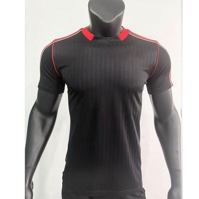 Pánský retro fotbalový dres s krátkým rukávem Fotbalová uniforma Prodyšné sportovní oblečení z bambusového vlákna pro dospělé Tréninková utkání