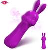 Mini Rabbit Vibrator 10 Mode Clitoris Vibration Masturbator Female Vaginal Massage G-Spot Stimulator Adult For Women Sex Toys