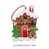 Christmas Gingerbread Man Hanging Decoration Ornament Gifts Home Celebration