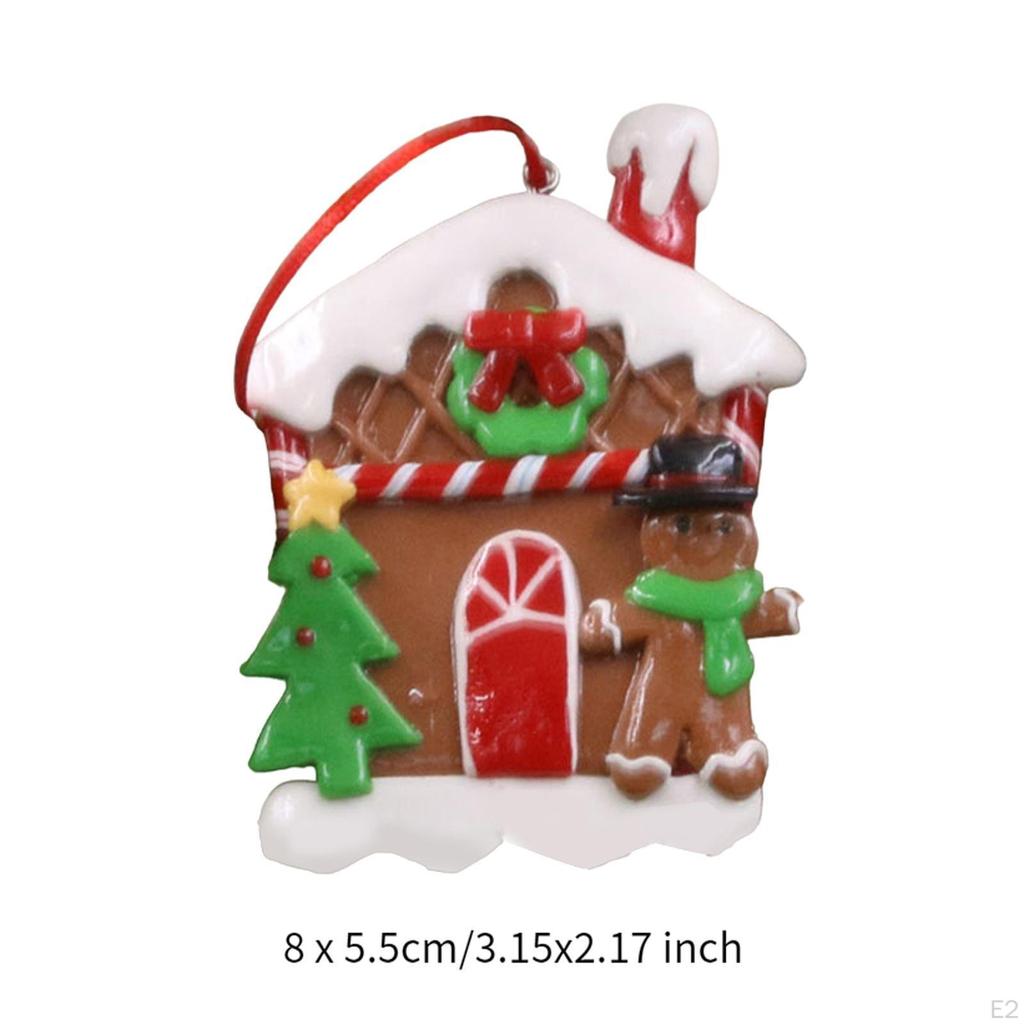 Christmas Gingerbread Man Hanging Decoration Ornament Gifts Home Celebration