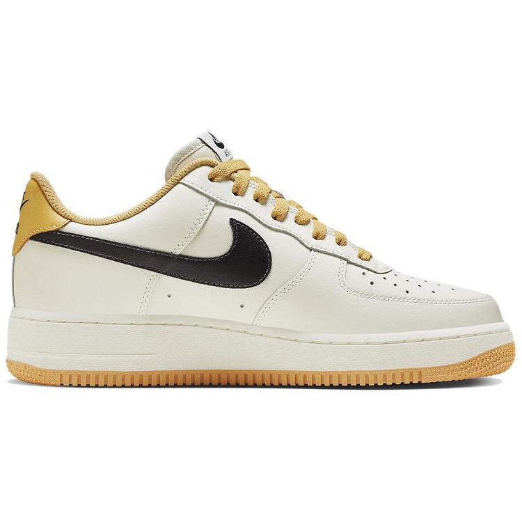 New Nike Air Force 1 '07 LV8 'Sail Tan Black' FD9063-101