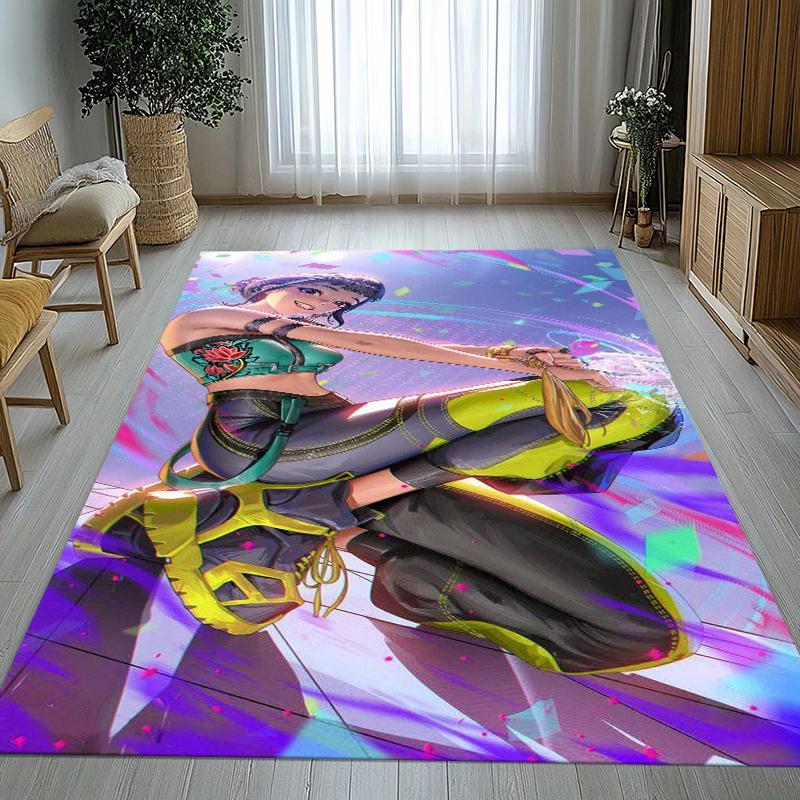 K-Pop Demon Hunters Golden Saja Boys Living Room Non-Slip Area Rug Soft Carpet for Bedroom Playroom Sofa,Home Decor Doormat