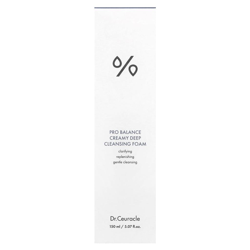 Dr. Ceuracle, Pro Balance Creamy Deep Cleansing Foam, 150Ml(5.07Fl Oz)
