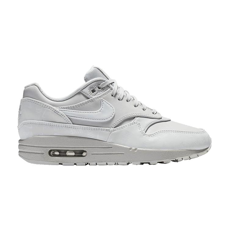 

Женские кроссовки Nike Air Max 1 LX серые Pure-Platinum 917691-002