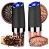 Set Eléctrico de Molinillos de Sal y Pimienta, 2 Molinillos para Moler Especias