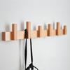 Wooden Wall Mounted Clothes Hanger Crack Coat Rack Modern Entrance Hall Coats Racks Aesthetic Multifunctional Clothing Hooks