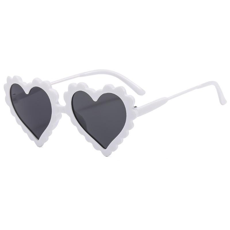 Cute Baby Cartoon Glasses Heart Shaped Fashion UV Resistant Sun Glasses For Boys And Girls Personalized Children's Love Glasses