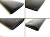Authentic Saint Laurent YSL Black Leather Long Flap Wallet #b243  Seller refurbished