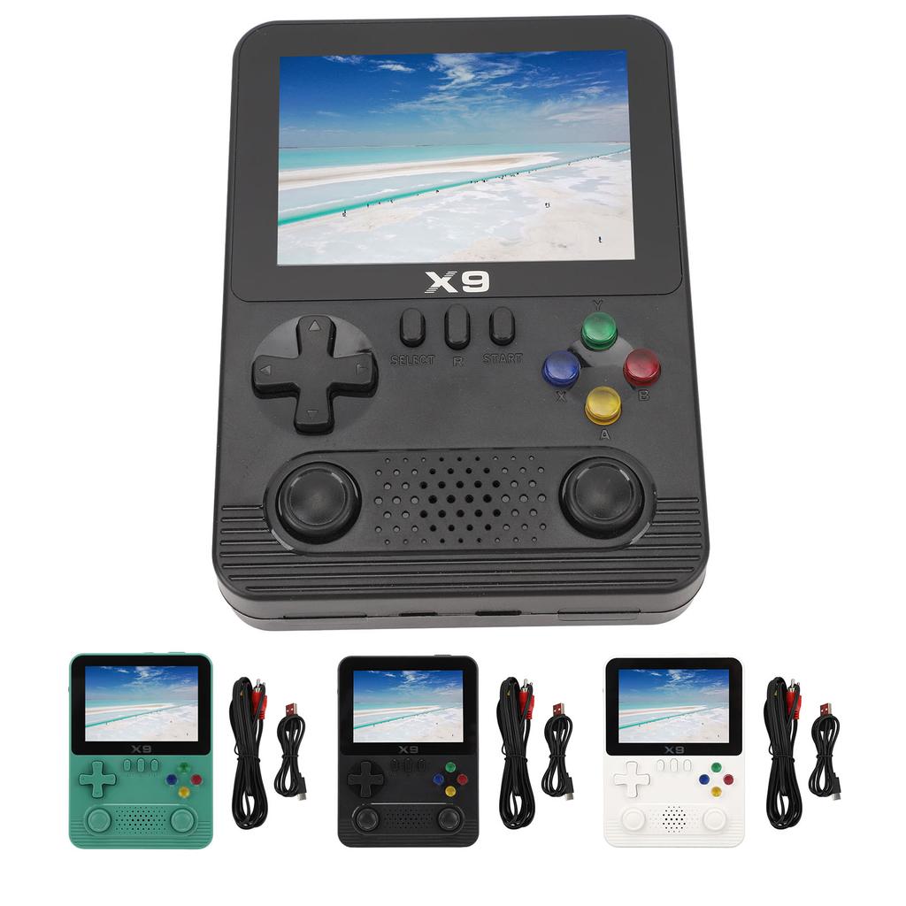 Handheld Gaming Console Retro 3.5 Inch Color IPS Screen 32G 6000mAh Handheld Game Player Support 2 P