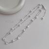 Elegant Baroque Pearl Long Necklace – Versatile, Light Luxury Clavicle Chain for Women