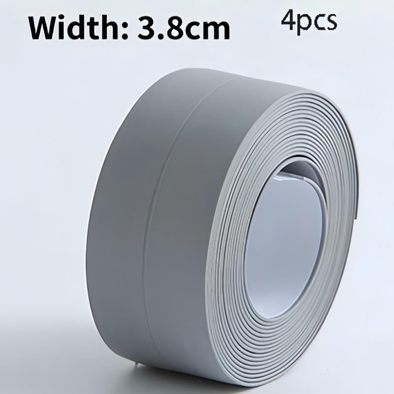 1/2/4Pcs Sets of Household Kitchen and Bathroom Sealing Tape, Stove Corner Line Gap Sealing Waterproof Self-adhesive Tape