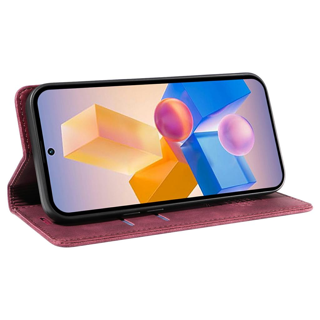 BETOPNICE 003 Wallet Case for Infinix Smart 8 Plus/Smart 8 Pro 4G/Smart 8 4G/Hot 40i/TECNO Spark Go 2024 4G Leather Phone Cover