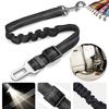 Reflective Dog Seat Belt - Adjustable and Durable Nylon Harness with Bungee Fabric Belt for Safe and Secure Car Travel