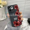 Retro Flower Applies To Apple 17 Mobile Phone Case Iphone15promax All-inclusive 14/13 Anti-drop 16 Protective Case