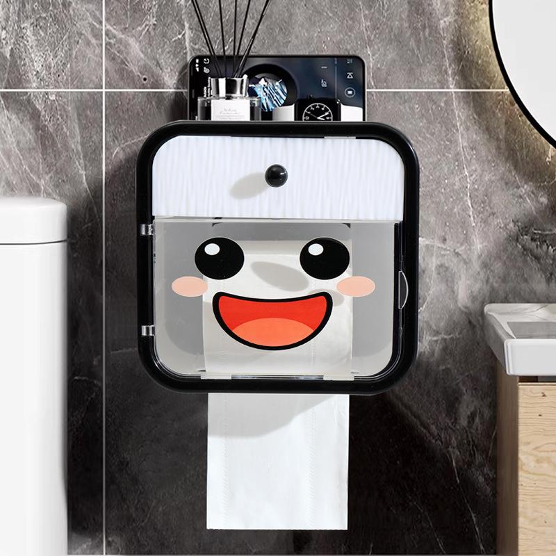Toilet Wall Mounted Non Perforated Storage Box