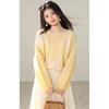 Women's Long-Sleeve Butterfly Bead Knit Sweater - Soft, Unique, and Elegant for Autumn/Winter