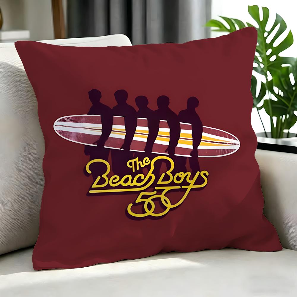 Classic The Beach Boys Cushion Cover Cushion Cover Set 4Pcs 50X50 45X45 40X40 Pillowcase Decorative Sofa Home Decor