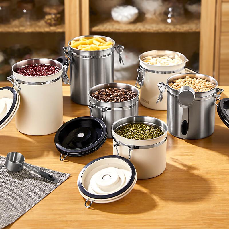 304 Stainless Steel Air-tight Food Storage Can