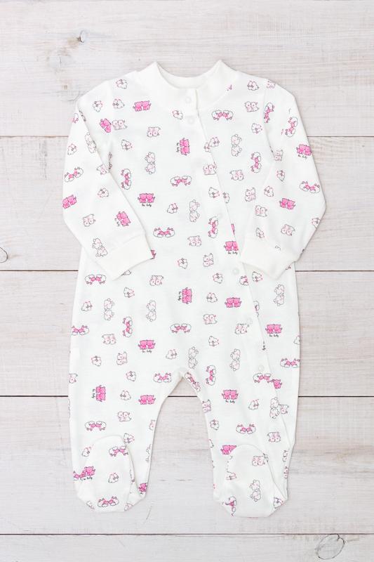 

Затишний боді-ромпер для дівчинки – Зручна посадка та міцний матеріал, На будь-який сезон, 5032-002-5 HC 56 аеро