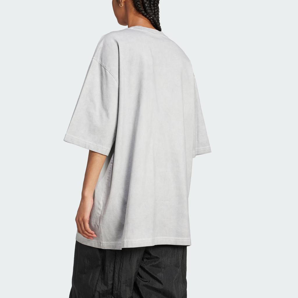 Adidas Originals Adilenium Season 2 Washed Oversized Trefoil Tee Gender Neutral JM9248