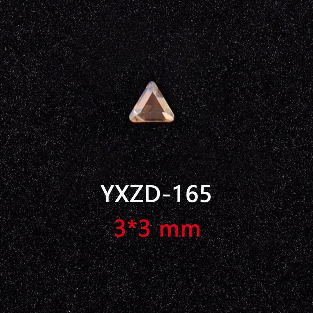 1440 Glas Diamanten mit flachem Boden Gold Champagner Speziell geformte Nageldiamanten DIY Tragematerial für Nägel Nagel Speziell geformte Diamanten Zubehör