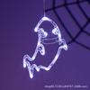 Halloween pendant suction cup lamp festival supplies ornaments pumpkin spider decoration party ghost festival led modeling lamp