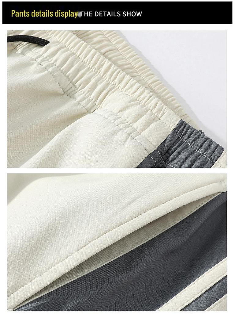 Herren 2023 Frühling/Herbst Lässiges Sportjacken-Set mit trendiger langer Hose