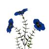 10 Pcs Artificial Fake Pansy Flowers for Outdoor Patriotic Red White Blue UV Resistant Faux Silk Flowers for 4th of July Front Door Porch Patio Window