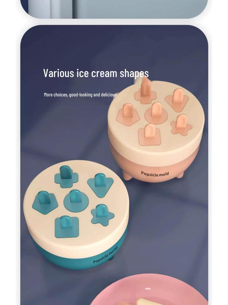 DIY Eisform - Lebensmittelgeeigneter Eis am Stiel- und Lutscher-Maker für Kinder