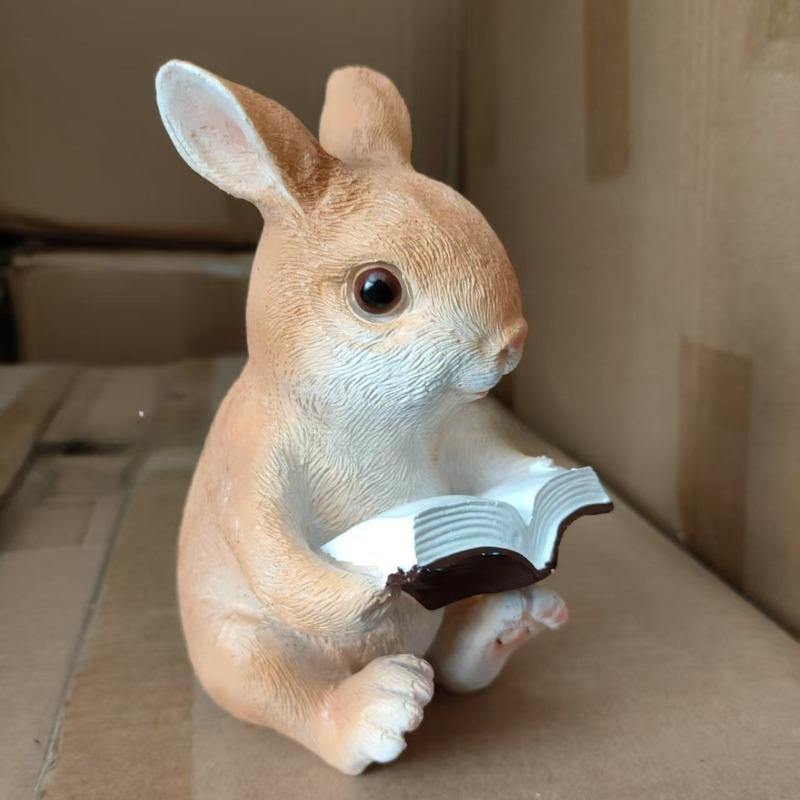 Cartoon Rabbit Ornament Creative Simulation Landscape Desktop Decoration Landscape Sculpture