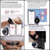 2025 New CES Science Sleep Aid Smart Watch Men Laser Treatment Three High ECG+PPG Body Temperature BT Call Health Smartwatches